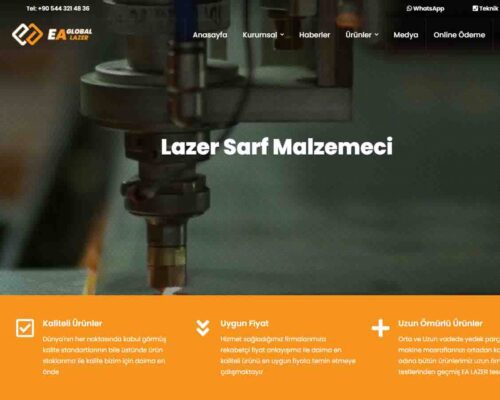 LazerMarketim.com Kurumsal Web Site